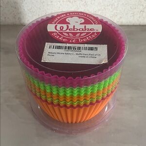Webake Silicone Baking Cups Set